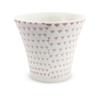 140cc Hasami Ware Made In Kohiki Kanna Red J-kitchens Teacup, Japan, (Powdered Finish),