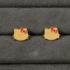 Аниме Sanrio Hello Kitty Серьги Аниме Мультяшная Фигурка KT Кот Гвоздики Серьги Женские Ювелирные Изделия Аксессуары Подарки