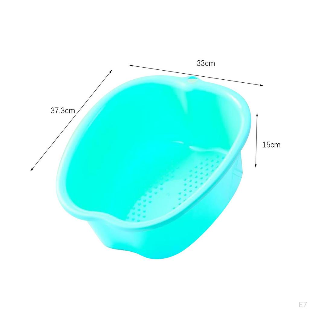 Foot Soaking Tub Bath Basin Durable Easy To Use and Leg