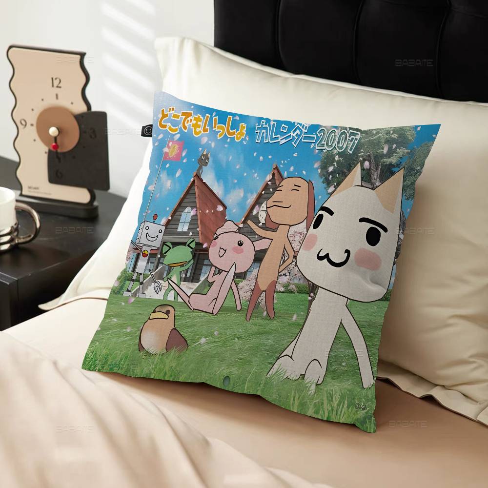 Popular Mascot T-Ttoro I-Inoue Cushion Cover Decorative Pillow Sofa Home Decor Case Pillow Cases