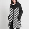 Vans Lightweight Windproof Plaid Jacket Women Jackets Black VN0A47VBBLK
