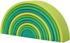 Grimm's GRIMM'S Green Arch Toy, SH10671, Educational Building Blocks for Interior Decor