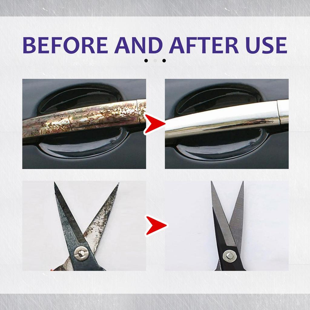 120ml Car Metal Rust Remover Spray Metal Rust Preventive Oil Lubricant Cleaner Rust Looser Multi-Purpose Lubricant