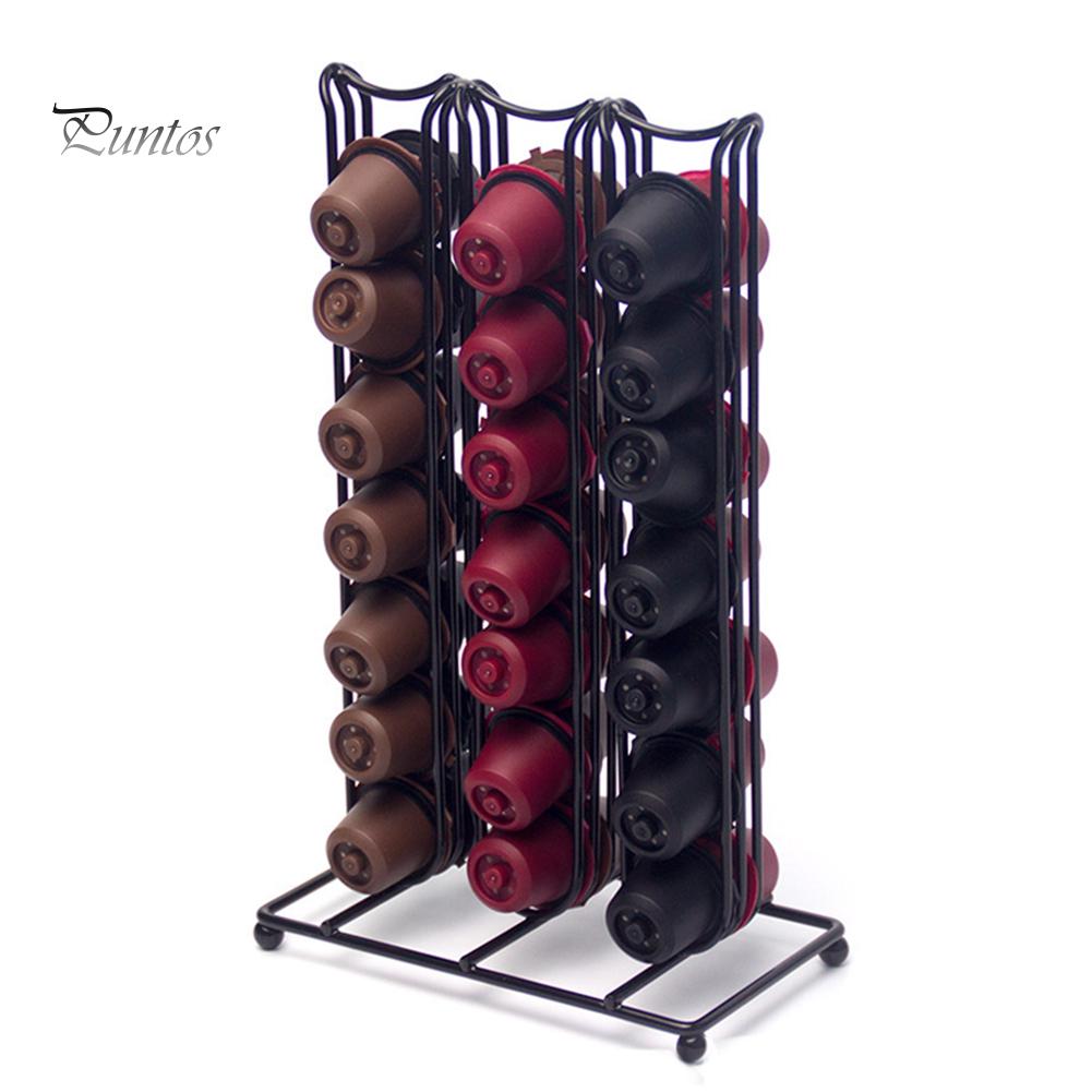 Держатель для кофейных капсул Puntos 42, диспенсер, подставка для хранения, органайзер для витрин