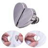10 Pairs Magnetic Curtain Clips Heart Shape Curtain Magnets Closure Prevent Light Leaking Curtain Weights Magnets