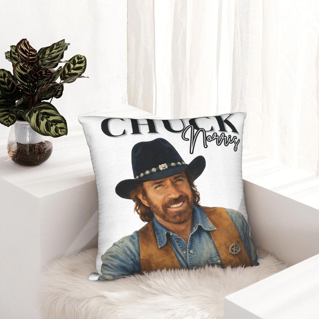 Rip Chuck Norris Never Dies Pillowcases Merch Soft Cushion Cover Decorative Pillow Case Cover Home Multi Size