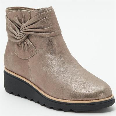 Модные ботинки челси с бантом, осенняя женская обувь на платформе, короткие сапоги, удобные женские ботильоны, повседневная женская обувь