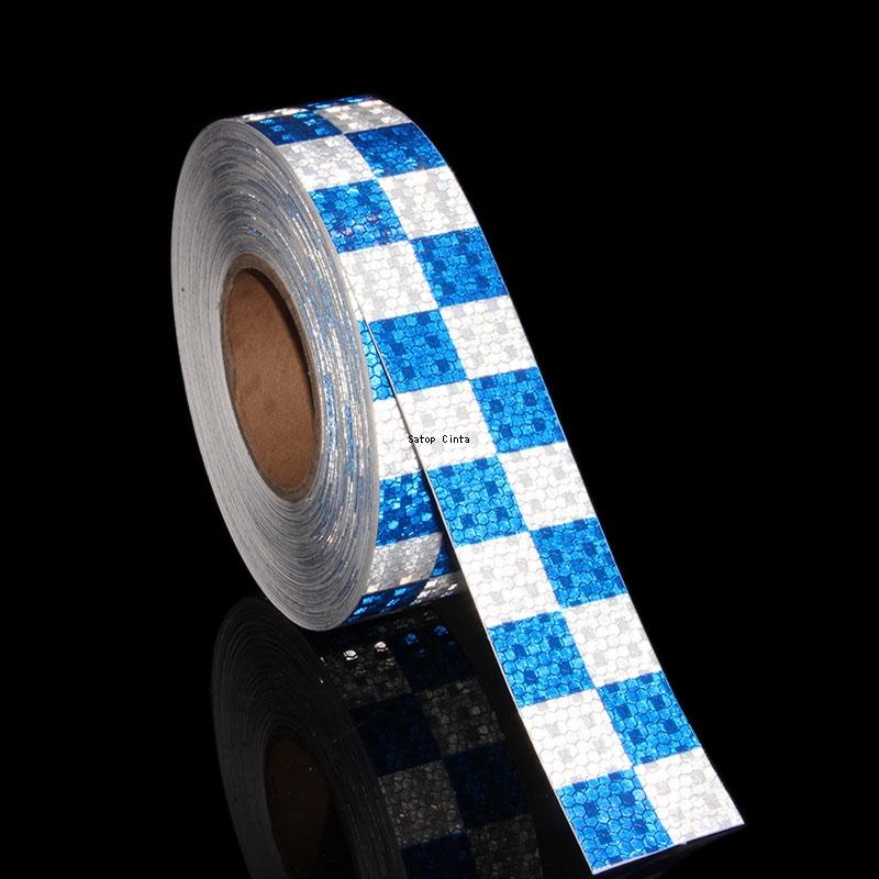 5 см x 25 м/рулон светоотражающая клейкая лента наклейки для автомобиля водонепроницаемая предупреждающая защитная отражающая пленка авто отражающая полоса для мотоцикла