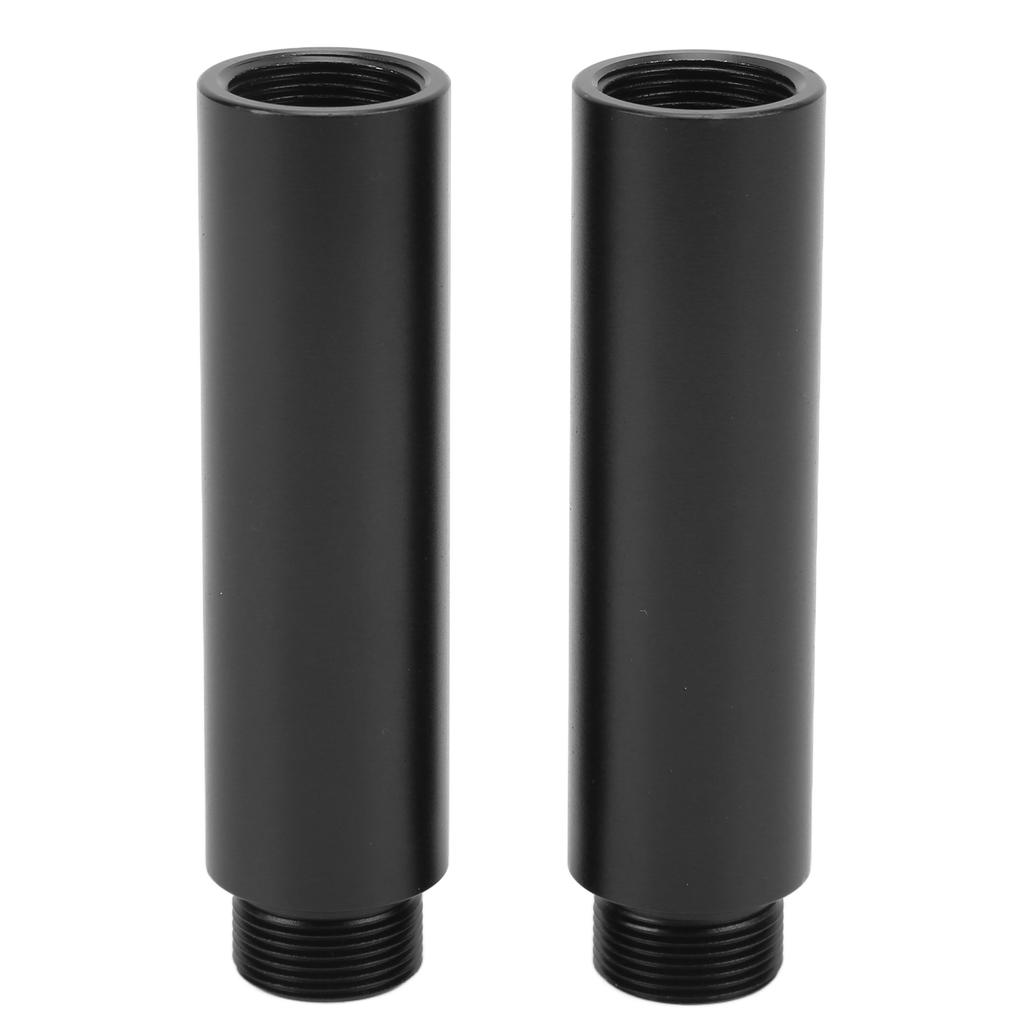 2pcs Mic Holder Extension Rod Set Adjustable Length Durable Microphone Holder Upgrade Parts