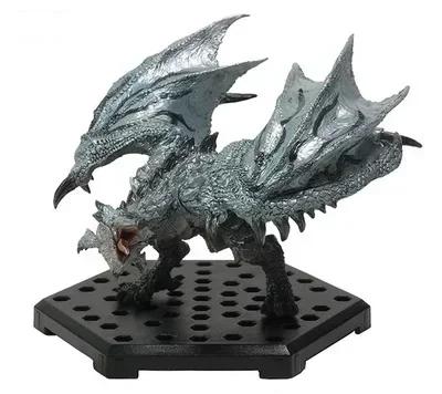Monster Hunter World Ice Borne Figure PVC Models Hot Dragon Basarios Nergigante Tigrex Action Figure Decoration Toy Model