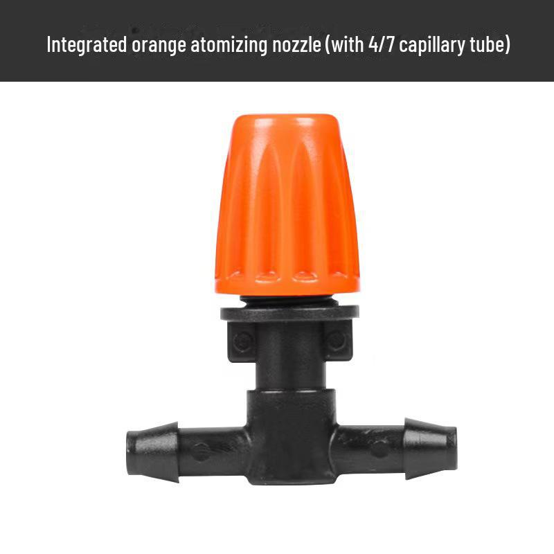 47 Трехходовой серо-оранжевый микроспринклер: Автоматическая система полива и охлаждения сада