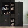 VidaXL Highboard Black 30x42.5x185 Cm Engineered Wood 846237