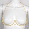 Flower Bra Chest Chain Tassel Breast Chain Vintage Chest Support Body Chain  Girls