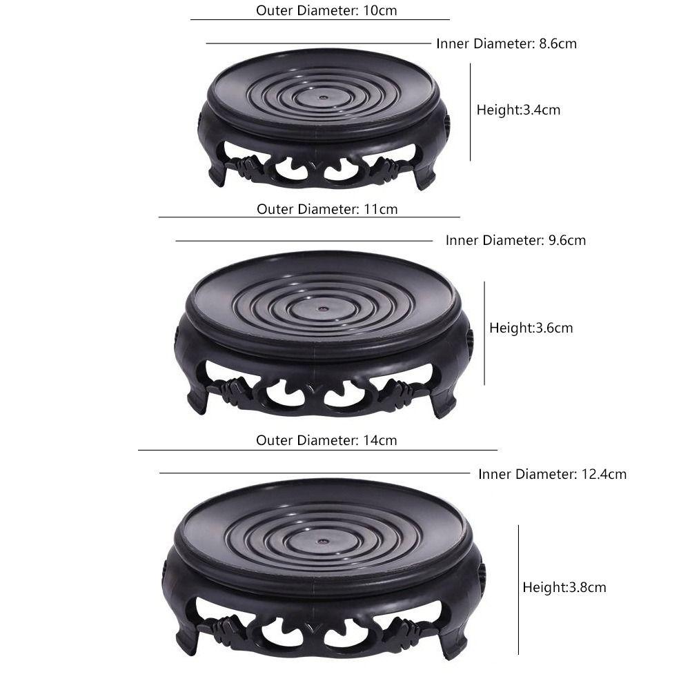 Круглое основание цветочного горшка, утолщенный коврик для цветочного горшка, креативный поднос для цветочного горшка, сад