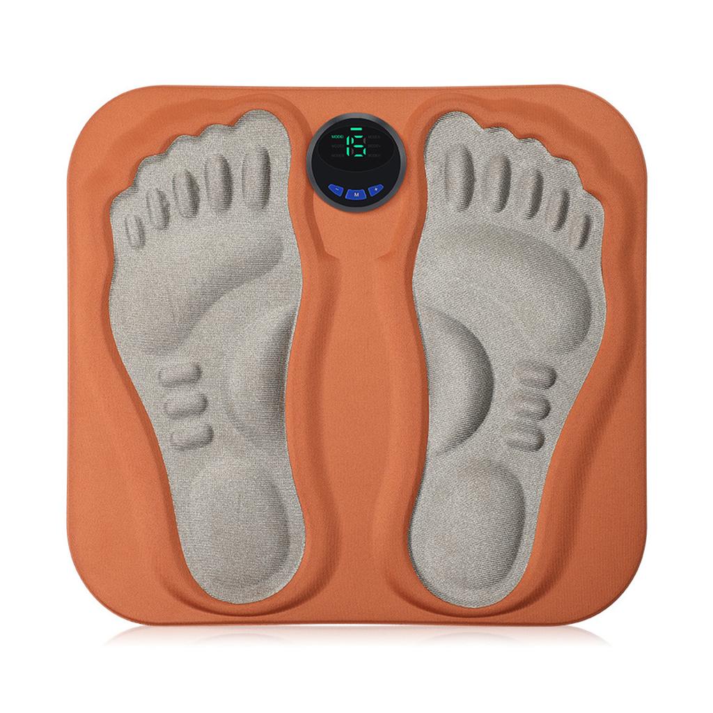 3D Smart Feet Massage Pad,6 Mode 15 Levels Ems-Foot Massager Circulation Boosters,For Tired Feet