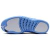 Air Jordan 12 Retro Melo 2025 Мужские кроссовки Белый Университетско-Синий Металлик-Серебристый CT8013-112