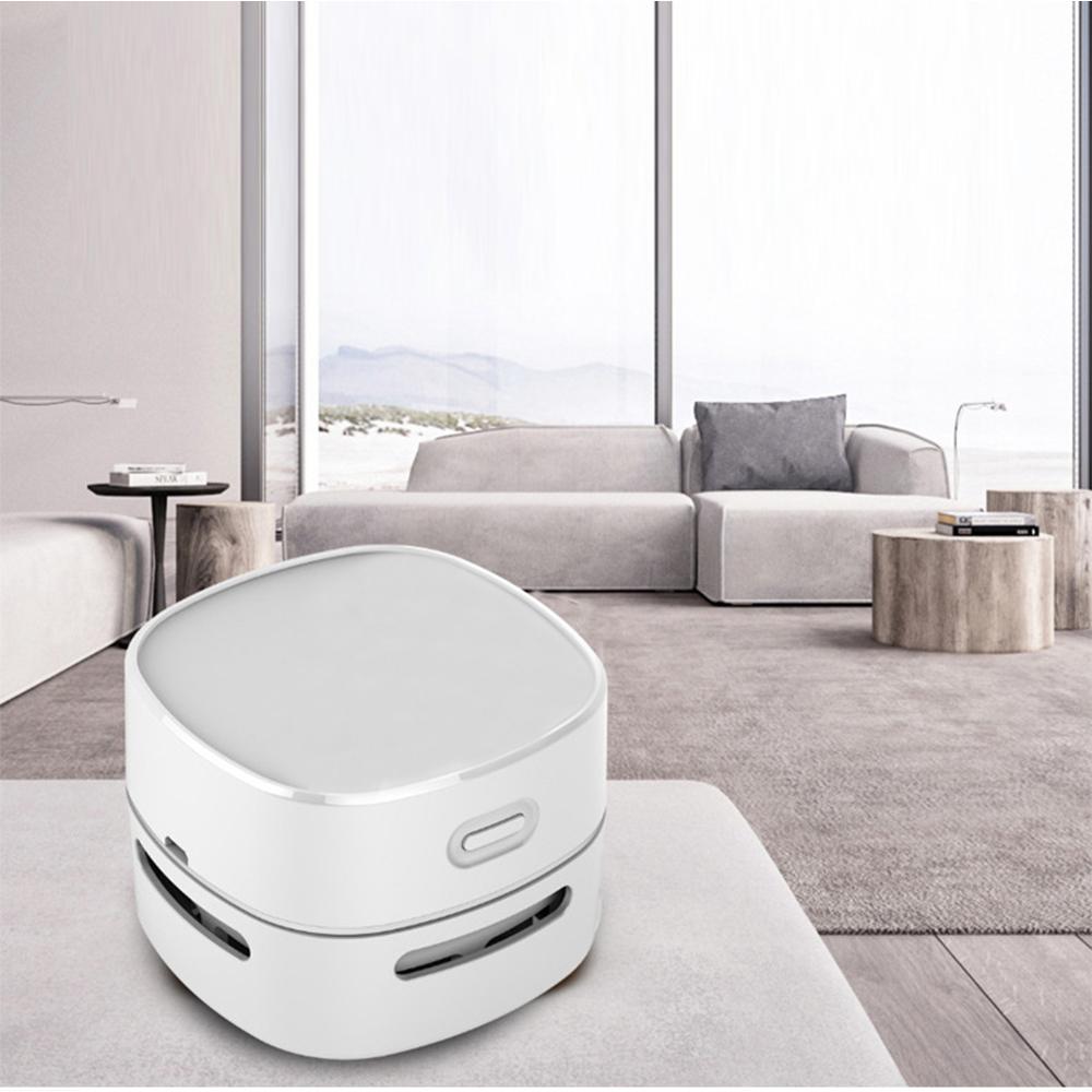 Portable Mini Desk Vacuum Cleaner Mini Vacuum For Desk Table Dust Catcher Car For Home Office Table Sweeper Desktop Cleaner