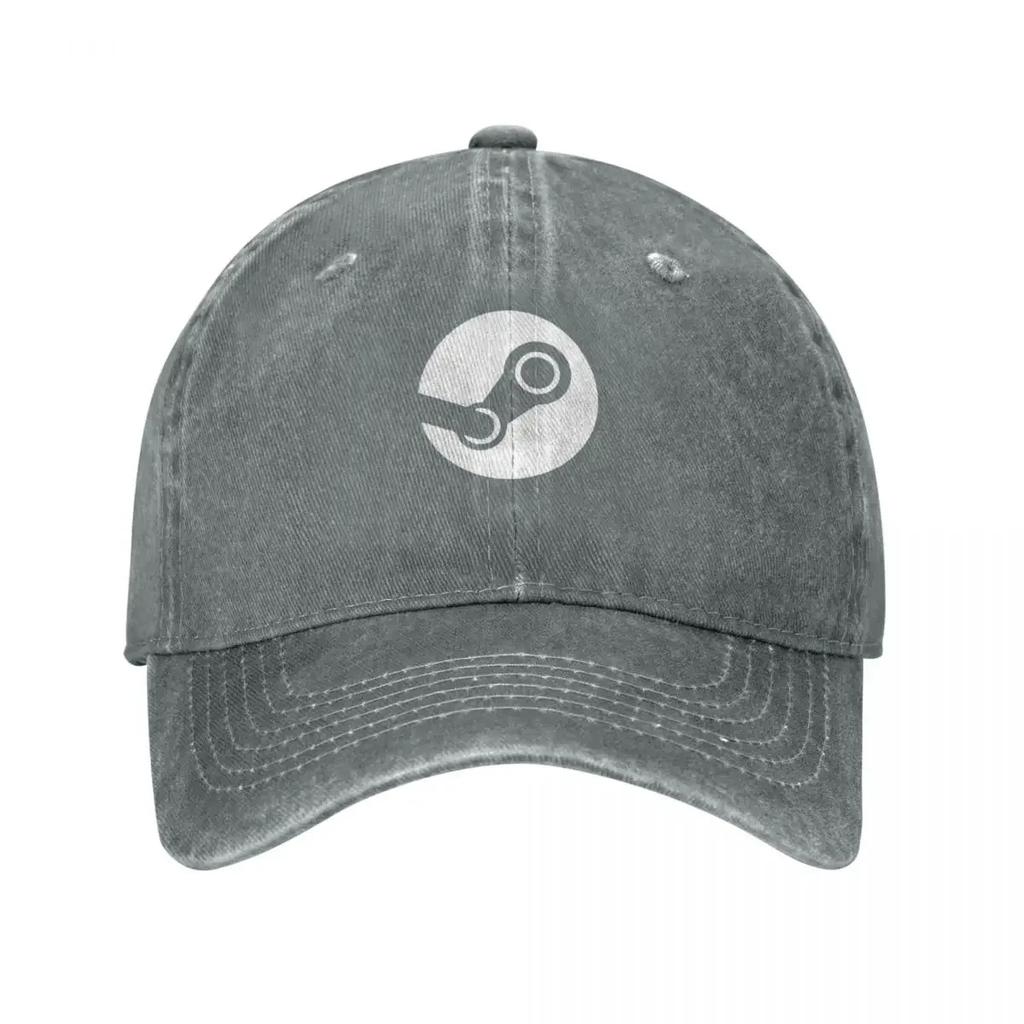 Best seller steam logo merchandise essential t shirt Baseball Cap Hat Beach custom Hat Golf Wear Hat Unisex Luxury For Women Unisexs