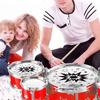 Мини-барабанная установка из пяти барабанов Игрушки для детей Пазл Музыкальный инструмент Игрушки Подарок на Новый год Рождество барабанная установка для детей