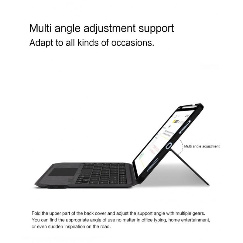 Magic Keyboard Case IPad Mini 7 6 Bluetooth Split Leather Cover With Backlight Stand Shockproof
