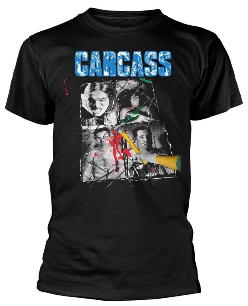 Carcass Necroticism Черная футболка НОВАЯ ОФИЦИАЛЬНАЯ