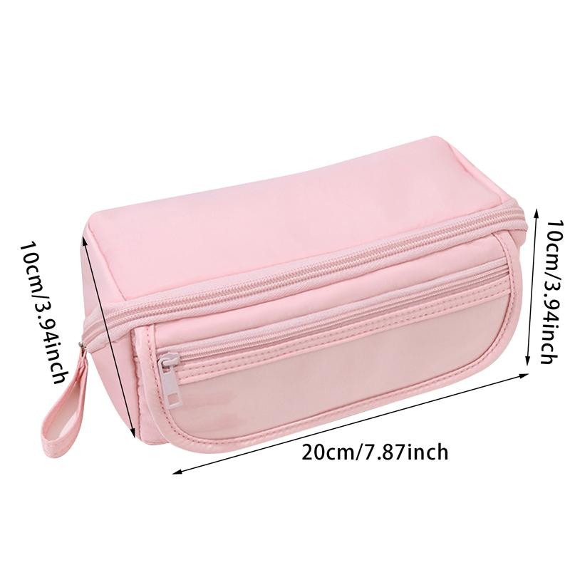 Пеналы большой емкости пенал простой стиль канцелярские принадлежности для школы офисные пеналы