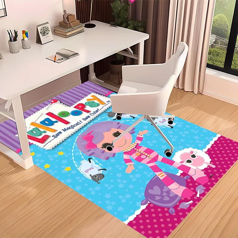 Впитывающий моющийся ковер с принтом Lalaloopsy, Нескользящие коврики для ванной, Кухонные коврики, Коврик для йоги, Коврик для прихожей гостиной, Коврики для кемпинга и пикника