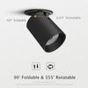 LED Downlight Dimmable Embedded Foldable Ceiling Lamp Spot Adjustable Nordic Lighting 7W 12W Indoor Kitchen Folding Spotlights