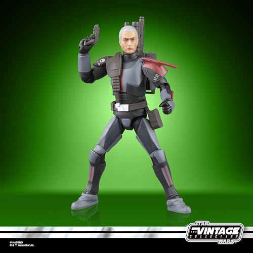 [.co.jp Exclusive] Hasbro Star Wars Vintage Collection Crosshair, Star Wars: The Bad Batch Premium 9.5 Cm Collectible Action Figure G0918 Authentic