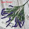 Simulated Bouquet Lavender Artificial Plastic Artificial Flower For Decor Indoor