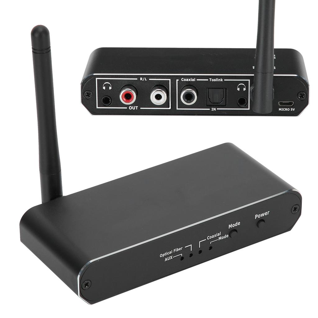 Bluetooth 5.0 Receiver Transmitter Digital To Analog Convertor RCA AVX Output for TV MP3 CD Player