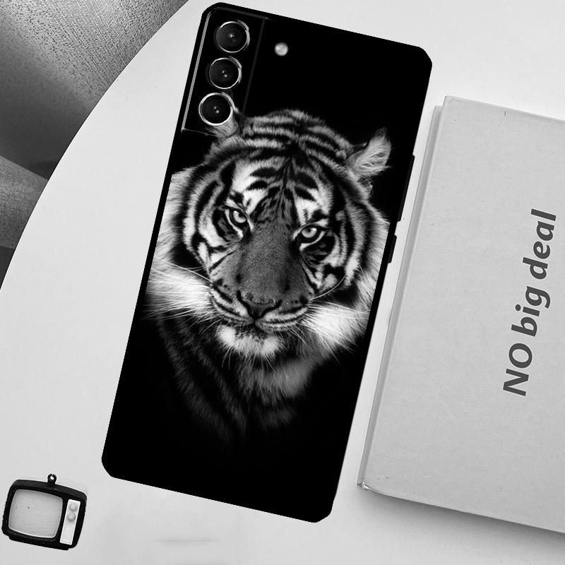 Чехол с изображением леопарда, тигра, льва и животных для Samsung Galaxy S23 FE S22 Ultra S20 S21 FE S8 S9 S10 Plus Note 10 20 Ultra Cover