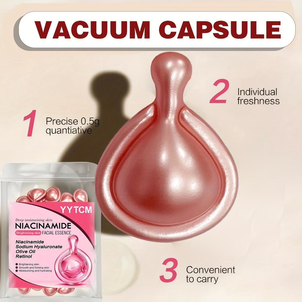 Nicotinamide facial essence capsule, smooth and delicate skin (0.5gx30 capsules)/bag -1 bag