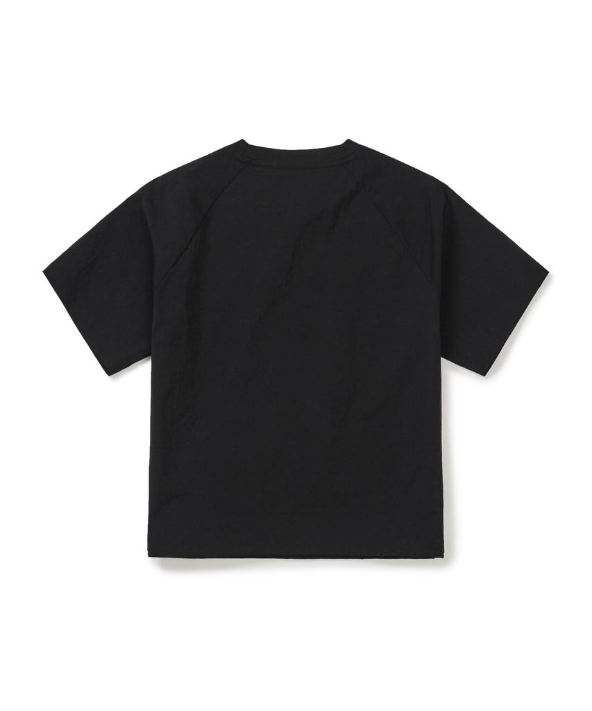SNOWPEAK APPAREL Женская футболка с карманом и коротким рукавом Root (S26Mwrts61) черный