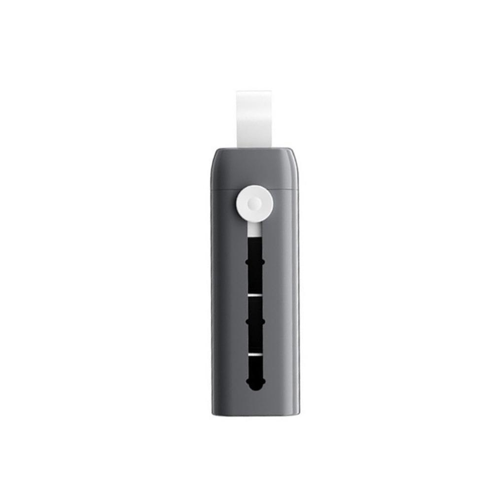 Portable Plastic Divided Pill Box Push Pull Style with Lid Pill Storage Box 3 Grids Pill Dispenser Travel