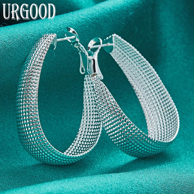 Серьги из стерлингового серебра 925 пробы, модные ювелирные изделия