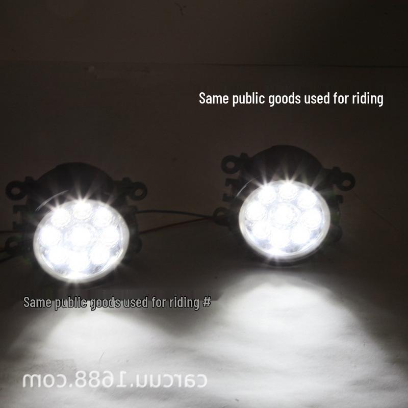 Светодиодные противотуманные фары и дневные ходовые огни для Renault Dacia Logan/Duster 2004 г.