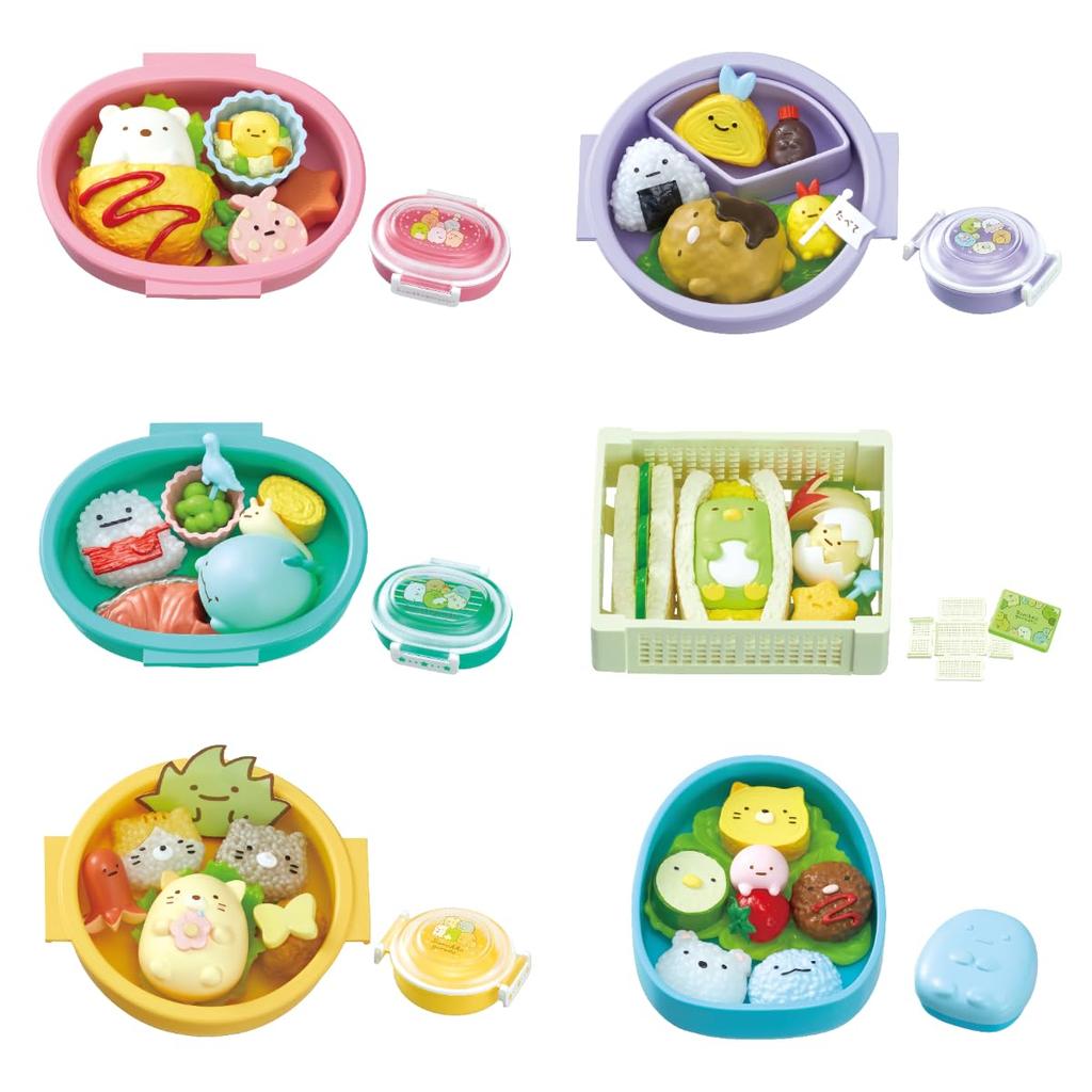 Sumikko Gurashi Sumikko Bento 1BOX Примерно В115 x Ш70 x Г60 мм Изготовлен из полипропилена Re-ment San-X Manpuku ПВХ, АБС,