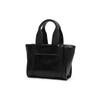 Charles & Keith Small Commuter Versatile Canvas Tote Bag Women handbags Jet-Black Cognac Beige CK2-30782219