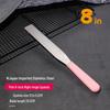 Pabe 8-inch Right-Angle Cake Decorating Spatula