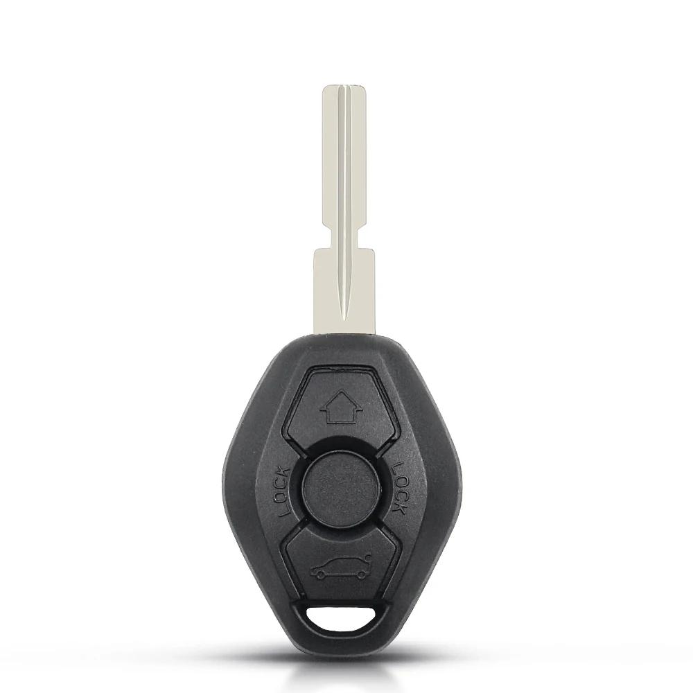 KEYYOU 10Pcs Original HU92 HU58 Blade Remote Car Key Shell For BMW 3 5 7 SERIES Z3 Z4 X3 X5 M5 325i E38 E39 E46 Key Case Housing