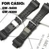 Смола Часы Ремешок Подходит Для Casio GW9400 G-9300 Замена Черный Спортивный Водонепроницаемый Ремешок GW 9400 Стальной Безель Аксессуары
