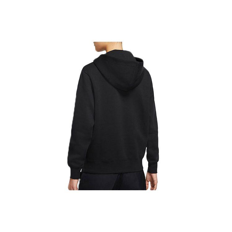 Nike Sweatshirts Women's Black Hooded Moderate Regular CU6622-010