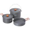 Family Cooker Set 81210209 Gray Width X Depth X Height 24 Width 28 X Depth 18 X Height 12 Width X Depth X Height Size [Large Pot] (approx.)