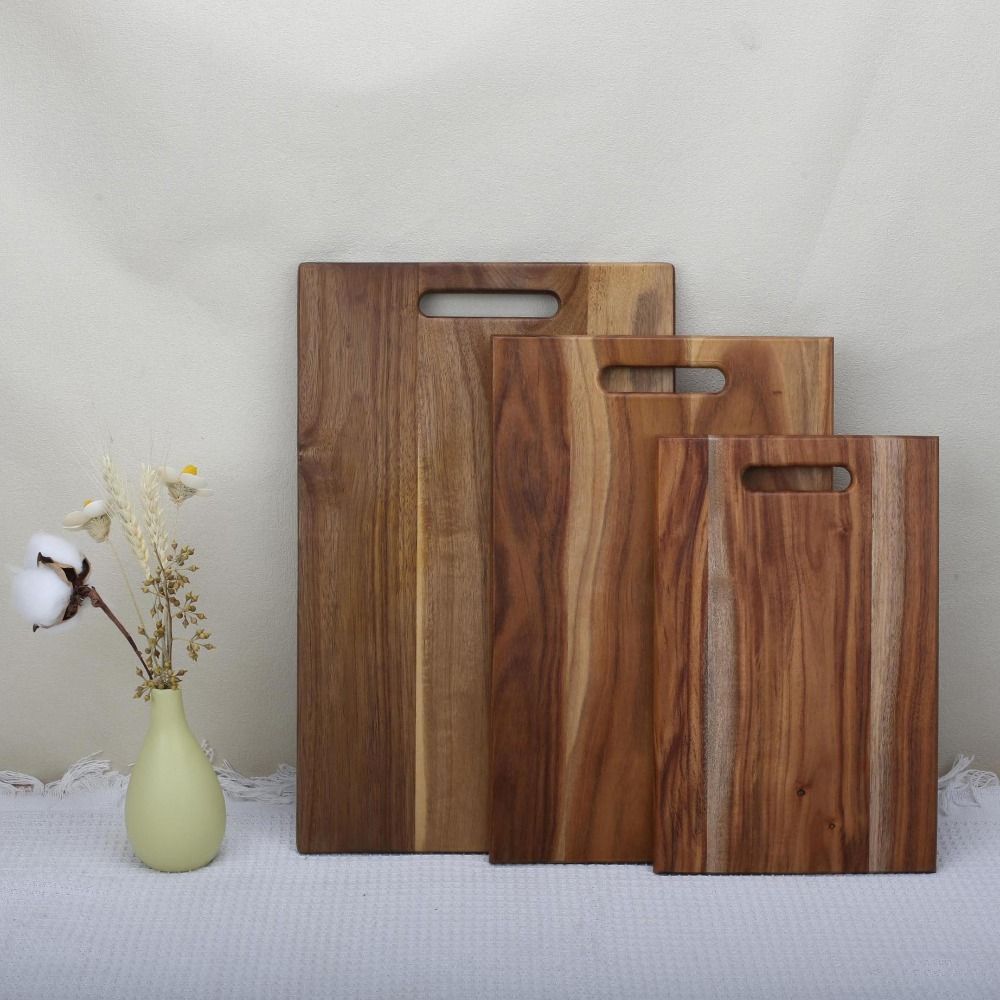 Прямоугольные разделочные доски Натуральный цвет Разделочный блок Кухонная разделочная доска Пикник на природе