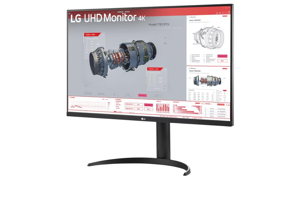 LG 32BR55UK-B 32" 4K UHD 3840x2160/16:9/4ms/250cdm2/HDMI, DisplayPort, Headphone Out