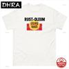 Rustoleum Graffiti Футболка Graff Rusto Tee в Ретро Эстетике для Мужчин Повседневная Футболка Топы Дышащая Скейтбордистская Печатная Футболка
