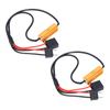 2pcs H7 LED Decoder 50W 6ohm Load Resistor Flash Error Free Canceller for Car Headlight Turn Signal