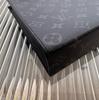[Б/У] Louis Vuitton Pochette Voyage MM 'Черный холст Monogram Eclipse' - Очень хорошее состояние #1DX6VJ6