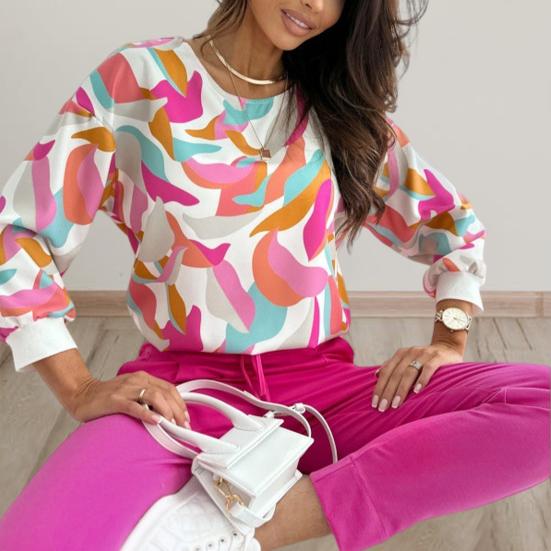 Shirt Top Fashion Pullover Breathable Ladies Shirt Autumn Women Fashion Blouse Shirt Top Women Clothing